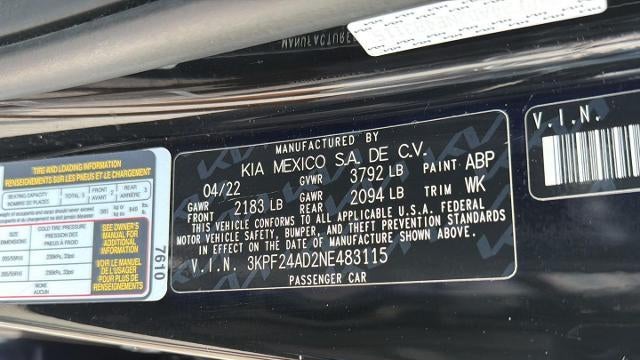 2022 Kia Forte FE