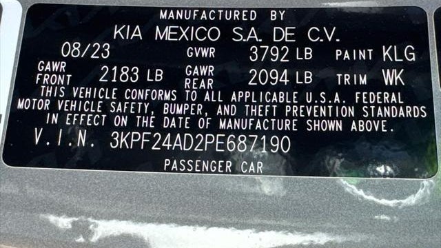 2023 Kia Forte LXS