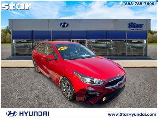 2020 Kia Forte with Currant Red Exterior