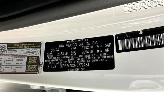 2024 Kia Forte LXS