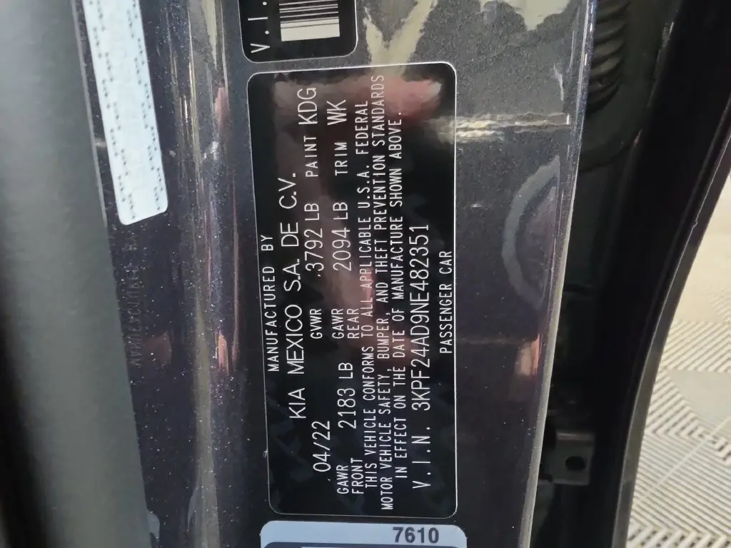 2022 Kia Forte - $16,292