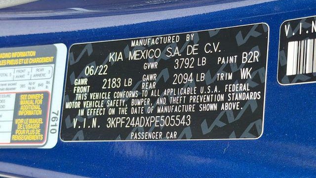 2023 Kia Forte LXS