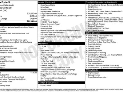 2019 Kia Forte S 4DR Sedan