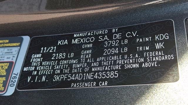 2022 Kia Forte GT-Line
