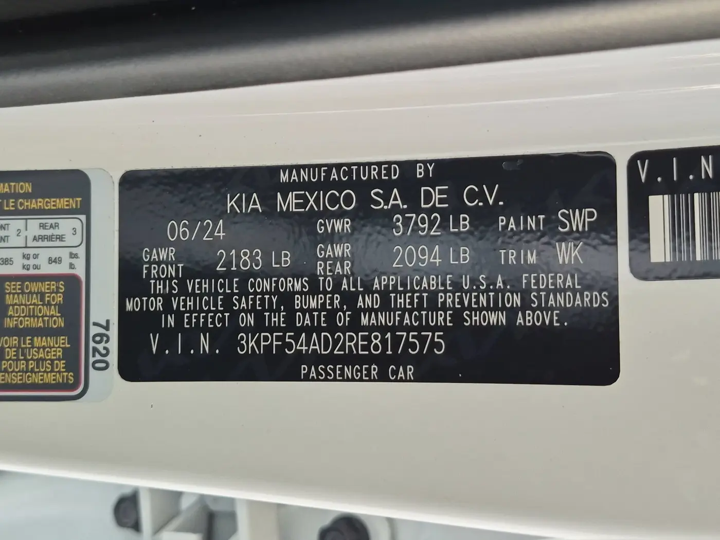 2024 Kia Forte - $21,544