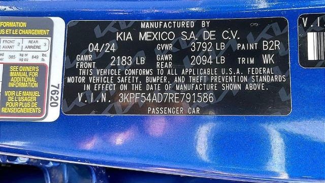 2024 Kia Forte GT-Line