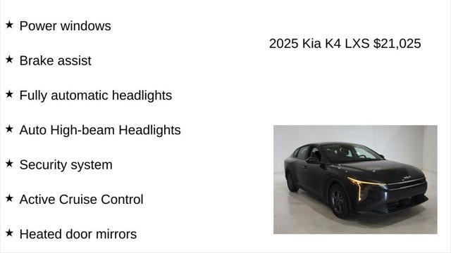 2025 Kia K4 LXS