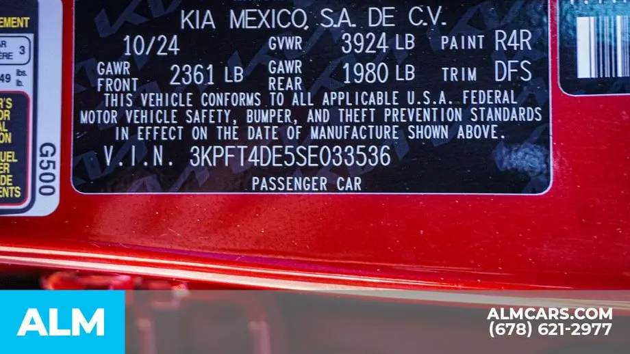 2025 Kia K4 LXS