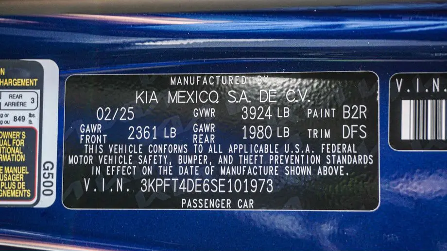 2025 Kia K4 LXS