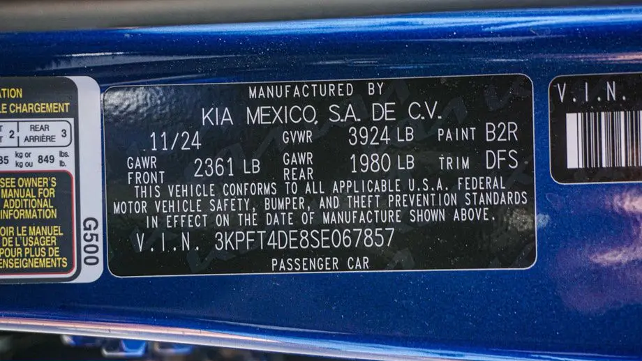 2025 Kia K4 LXS