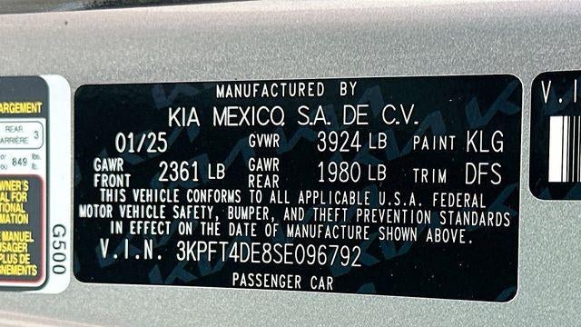 2025 Kia K4 LXS