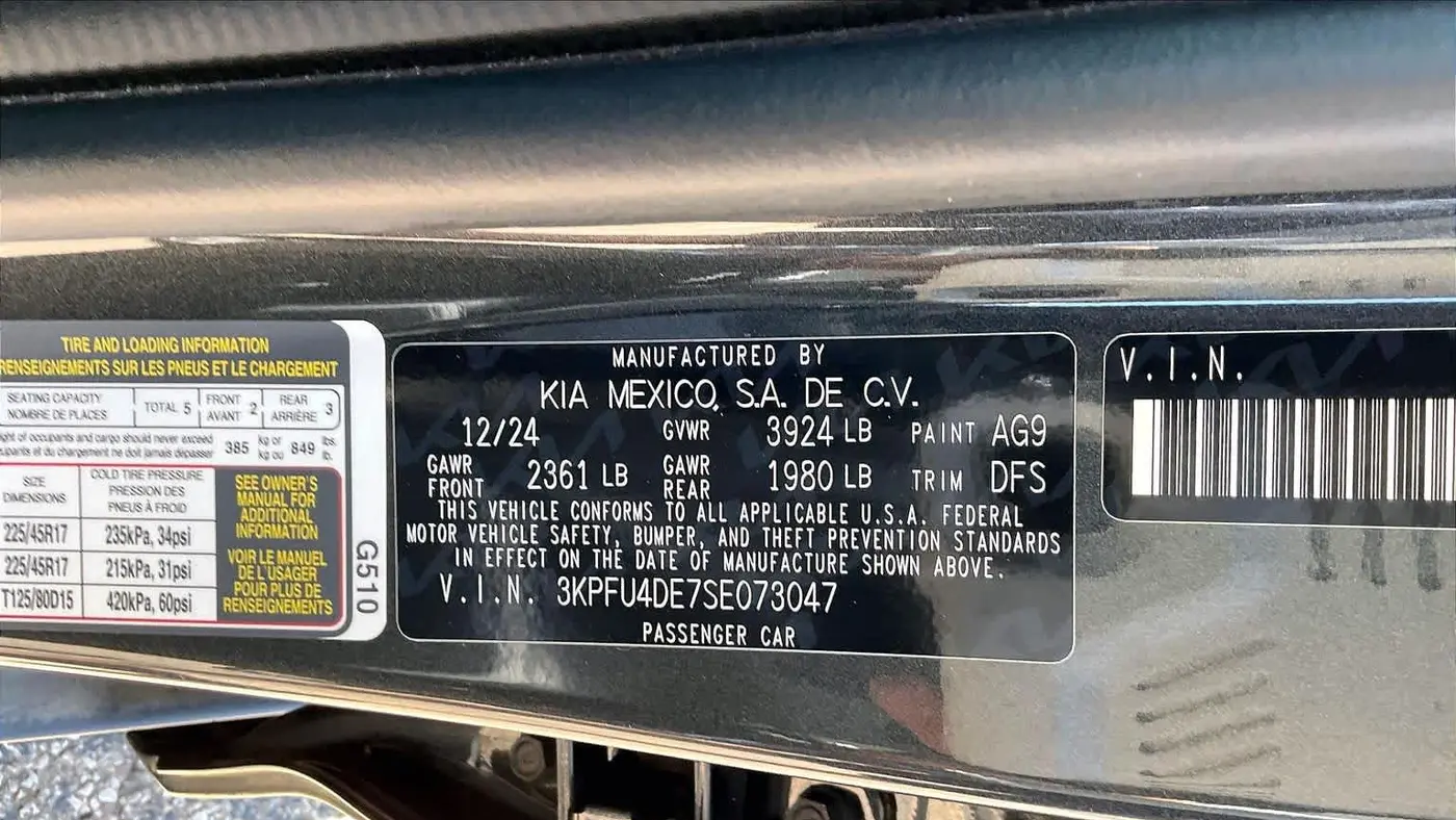 2025 Kia K4 EX