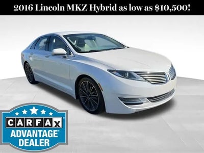2016 Lincoln MKZ Hybrid 4DR Sedan