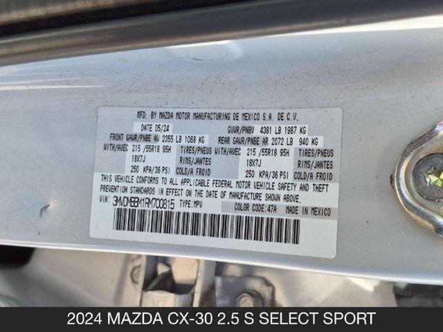 2024 MAZDA CX-3 - $18,977