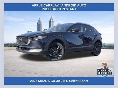 2025 Mazda CX-30 AWD 2.5 S Select Sport 4DR SUV