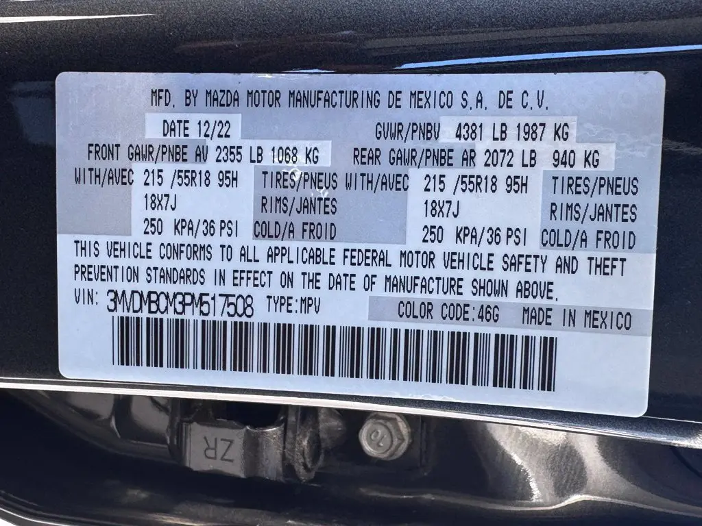 2023 MAZDA CX-3 - $25,000