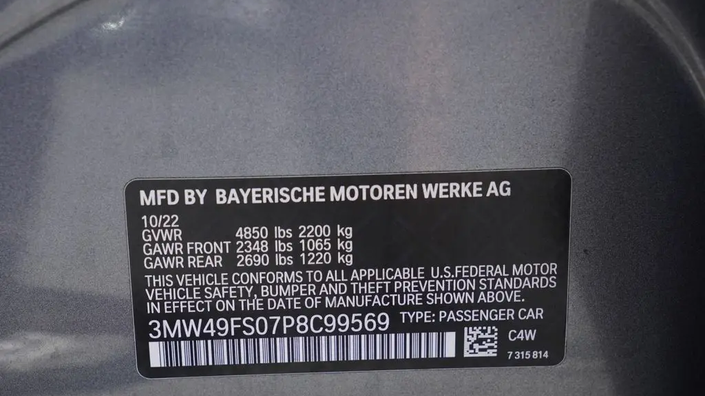 2023 BMW 3 Series M340i