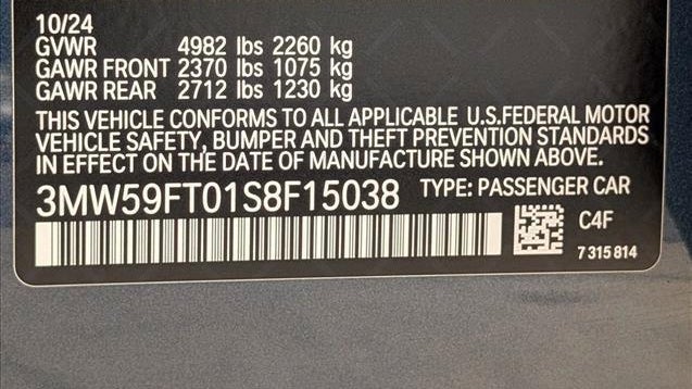 2025 BMW 3 Series M340i
