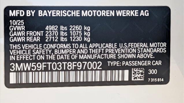 2026 BMW 3 Series M340i
