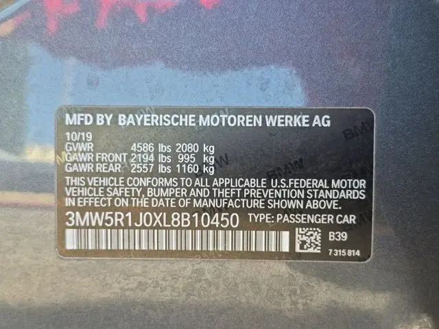 2020 BMW 330i - $26,827