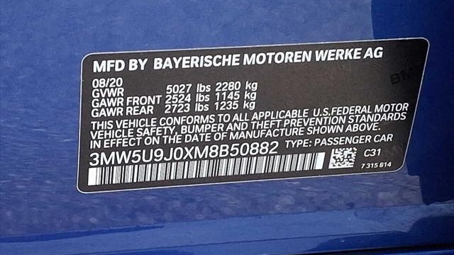 2021 BMW 3 Series M340i xDrive