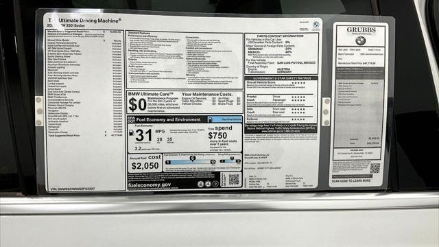 2025 BMW 3 Series 330i