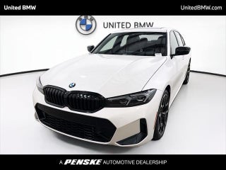 2026 BMW 3 Series with Mineral White Metallic Exterior