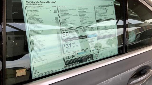 2025 BMW 3 Series 330i