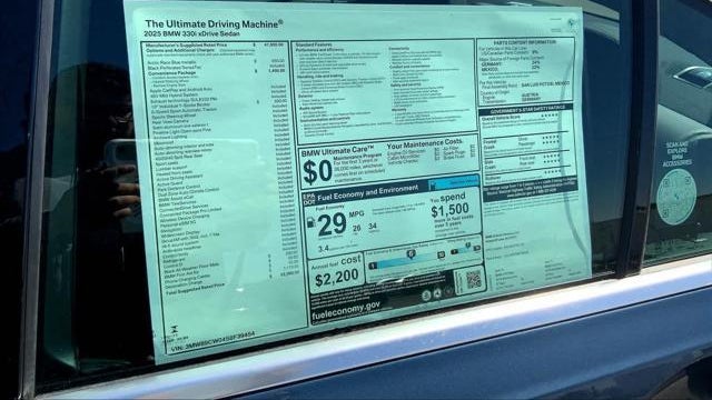 2025 BMW 3 Series 330i xDrive