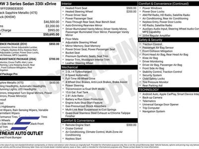 2024 BMW 3 Series AWD 330I Xdrive 4DR Sedan