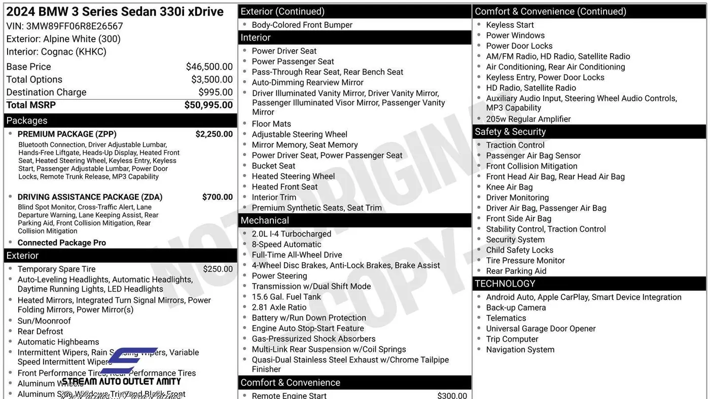 2024 BMW 3 Series 330i xDrive