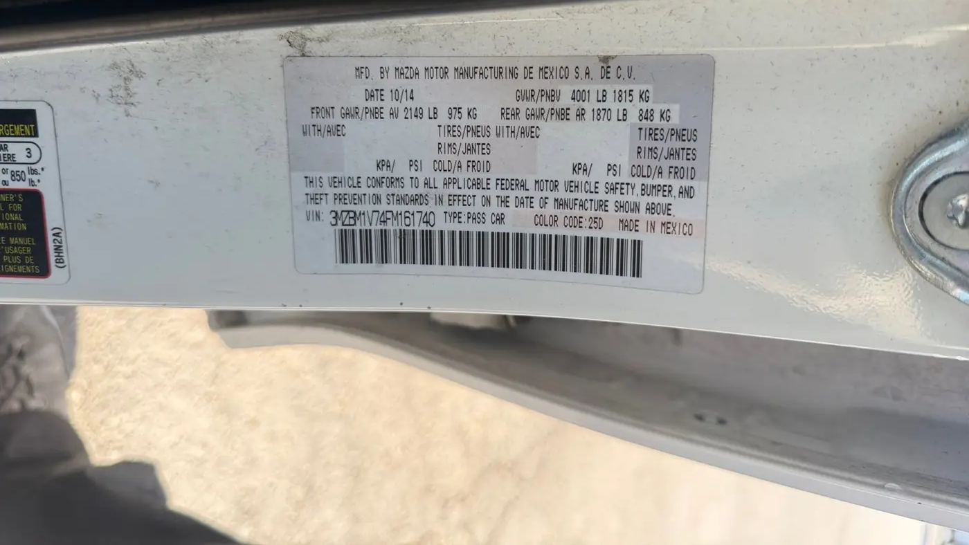 2015 Mazda Mazda3 i Touring