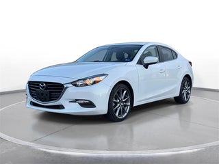 2018 Mazda Mazda3 with Snowflake White Pearl Mica Exterior