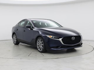 2021 Mazda Mazda3 Sedan with Deep Crystal Blue Mica Exterior