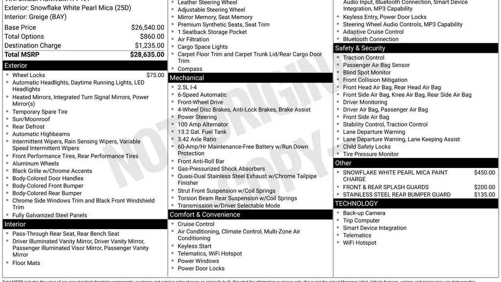 2025 Mazda Mazda3 Sedan 2.5 S Preferred