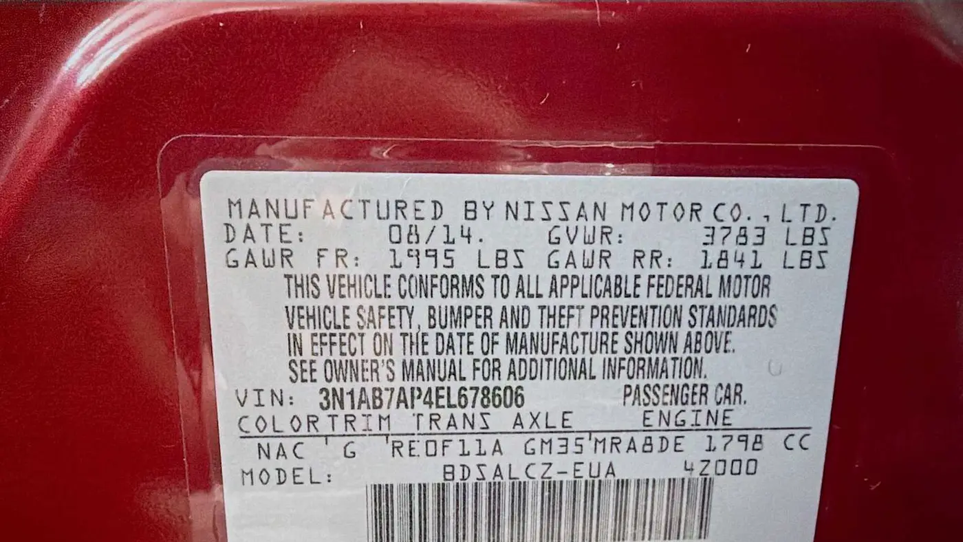 2014 Nissan Sentra S