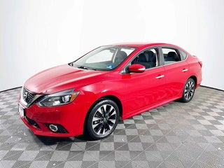 2019 Nissan Sentra with Red Alert Exterior