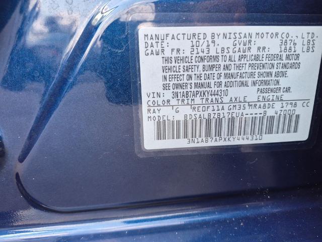 2019 Nissan Sentra - $8,346