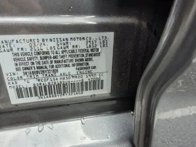 Photo of a 2024 Nissan Sentra S 4DR Sedan for sale