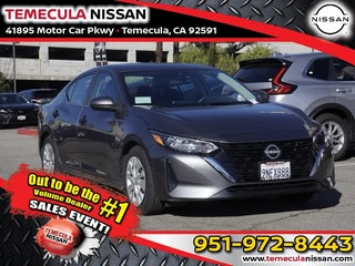 2024 Nissan Sentra with Gun Metallic Exterior