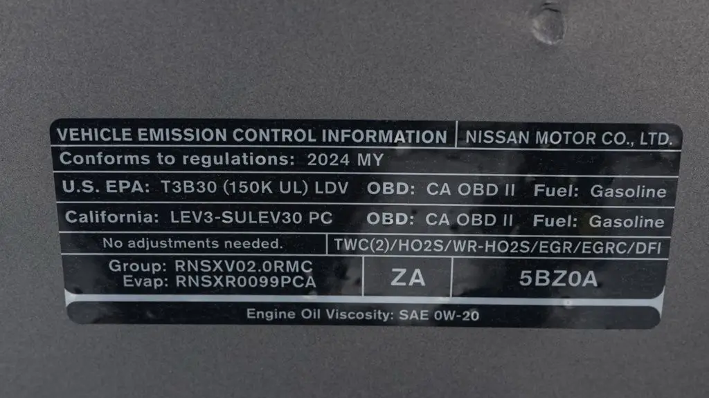 2024 Nissan Sentra S