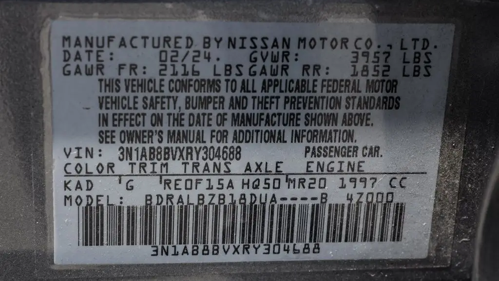 2024 Nissan Sentra S