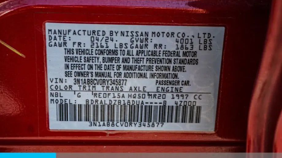 2024 Nissan Sentra SV