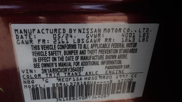2024 Nissan Sentra SV