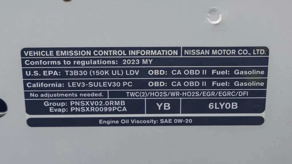 2023 Nissan Sentra SV