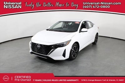 Photo of a 2025 Nissan Sentra SV 4DR Sedan for sale