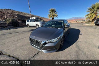 2020 Nissan Sentra with Gun Metallic Exterior