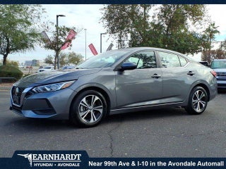 2023 Nissan Sentra with Gun Metallic Exterior