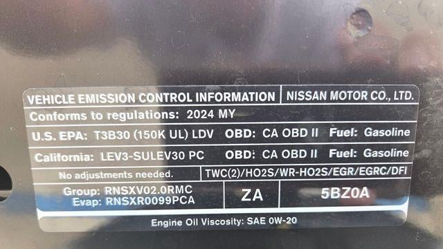 2024 Nissan Sentra SV