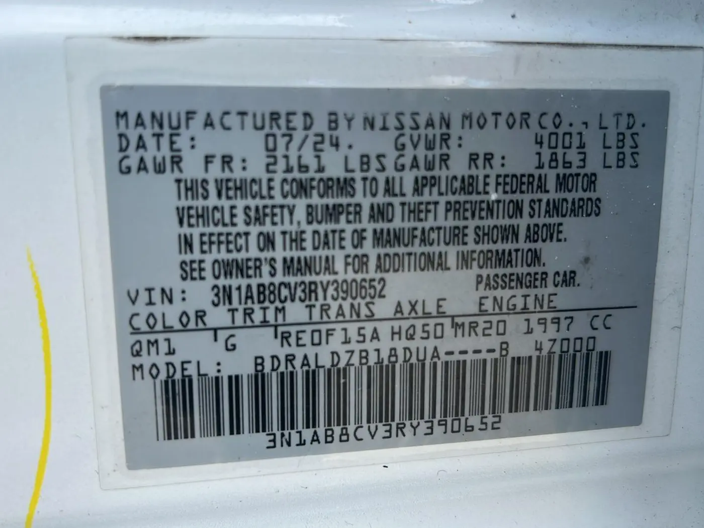 2024 Nissan Sentra - $23,510